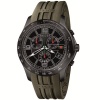 Gucci Men's YA126207 G-Timeless Chronograph Green Rubber Strap Watch