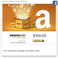 Amazon.com Gift Cards - Facebook Delivery Amazon.com Gift Cards - Facebook Delivery