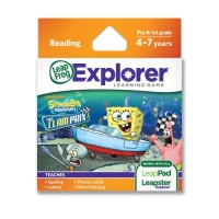 LeapFrog Explorer Learning Game: SpongeBob SquarePants: The Clam Prix (works with LeapPad & Leapster Explorer) LeapFrog Explorer Learning Game: SpongeBob SquarePants: The Clam Prix (works with LeapPad & Leapster Explorer)