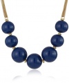 Kenneth Cole New York Modern Geo Round Bead  Necklace