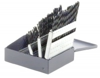 Bosch BL0060 Wire Gauge 1 to 60 Black Oxide Twist Drill Bit Assortment with Metal Index, 60-Piece Bosch BL0060 Wire Gauge 1 to 60 Black Oxide Twist Drill Bit Assortment with Metal Index, 60-Piece