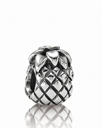 This tropical fruit is a symbol of hospitality and in sterling silver it's the perfect addition to your pandora charm bracelet. This tropical fruit is a symbol of hospitality and in sterling silver it's the perfect addition to your pandora charm bracelet.