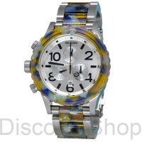Nixon 42-20 Chronograph Watercolor Acetate Mens Watch A0371116 Nixon 42-20 Chronograph Watercolor Acetate Mens Watch A0371116