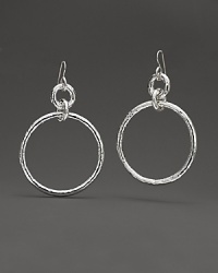 Sterling silver Glamazon® large snowman earrings. Designed by Ippolita. Sterling silver Glamazon® large snowman earrings. Designed by Ippolita.