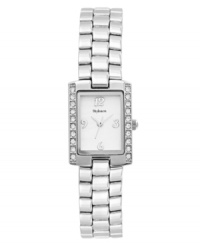Crystal clear and lighter than air, this darling Style&co. watch is an everyday delight. Crystal clear and lighter than air, this darling Style&co. watch is an everyday delight.