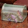 StealStreet SS-A-38073 Butterfly Decoration Jewelry Box, Pink