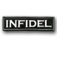 Infidel Tactical Morale Patch - Black Infidel Tactical Morale Patch - Black