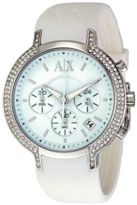 Armani Exchange White Out Ladies Watch 5062 Armani Exchange White Out Ladies Watch 5062