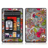 Decalgirl Kindle Fire Skin - Doodle Color Decalgirl Kindle Fire Skin - Doodle Color