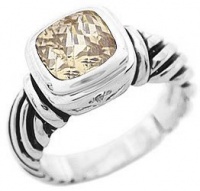 T19 Tqw11733ZVH David Yurman Inspired Checkerboard Champagne Fashion Ring T19 Tqw11733ZVH David Yurman Inspired Checkerboard Champagne Fashion Ring