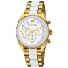 Emporio Armani Women's AR5944 Sport Silver Chronograph Dial Watch