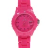 Toy Watch Monochrome Shocking Pink Dial Unisex Watch MO04PS