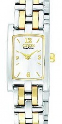 Citizen Women's EG2344-51A Eco-Drive Silhouette Two-Tone Watch Citizen Women's EG2344-51A Eco-Drive Silhouette Two-Tone Watch