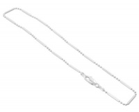 Italian Sterling Silver Chain 9 10 11 inch Anklet Italian Sterling Silver Chain 9 10 11 inch Anklet