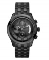 Be the big man on campus with this strong watch by GUESS.