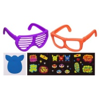 Furby Frames, Orange/Purple Furby Frames, Orange/Purple