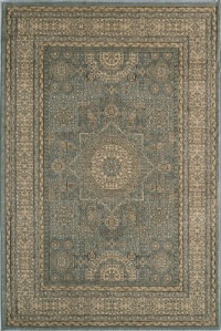 Momeni BELMOBE-03LBL5376 LightBlue Rug Momeni BELMOBE-03LBL5376 LightBlue Rug