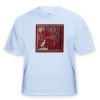 Lantern and Crane May you have a Happy and Prosperous New Year in Chinese - Toddler Light-Blue-T-Shirt (4T)