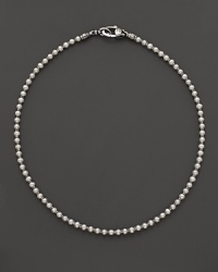 Lagos Sterling Silver Luna Freshwater Pearl Necklace, 18 Lagos Sterling Silver Luna Freshwater Pearl Necklace, 18