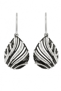 Effy Jewlery Sterling Silver Diamond Earrings, .62 TCW Effy Jewlery Sterling Silver Diamond Earrings, .62 TCW