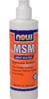 NOW Foods MSM Liposome Lotion, 8 oz NOW Foods MSM Liposome Lotion, 8 oz