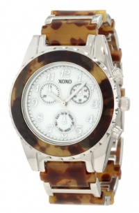 XOXO Women's XO5438 Tortoise Analog Bracelet with Tortoise Bezel Watch XOXO Women's XO5438 Tortoise Analog Bracelet with Tortoise Bezel Watch