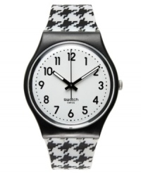 Make time for play with this stylish Fun Fabric watch from Swatch. Make time for play with this stylish Fun Fabric watch from Swatch.
