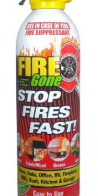 MAX Professional 7102 Fire Gone Portable Extinguisher, ABC Rated, FG-007-102 (16 oz) MAX Professional 7102 Fire Gone Portable Extinguisher, ABC Rated, FG-007-102 (16 oz)