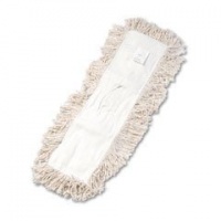 UNISAN Industrial Dust Mop Head, Hygrade Cotton, 24 Width x 5 Depth, White (1324) UNISAN Industrial Dust Mop Head, Hygrade Cotton, 24 Width x 5 Depth, White (1324)