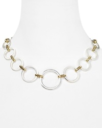 Can't decide between silver and gold? Go for this Lauren Ralph Lauren necklace featuring silver and gold hardware for the best of both worlds. Can't decide between silver and gold? Go for this Lauren Ralph Lauren necklace featuring silver and gold hardware for the best of both worlds.