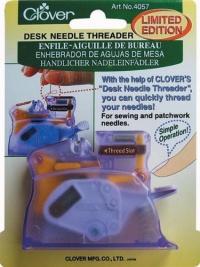 Clover Desk Needle Threader, Purple Clover Desk Needle Threader, Purple