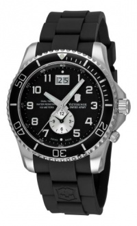Victorinox Swiss Army Men's 241440 Maverick GS Dual Time Black Double Date Dial Watch Victorinox Swiss Army Men's 241440 Maverick GS Dual Time Black Double Date Dial Watch