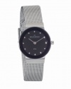 Skagen Silver Tone Steel Mesh Watch