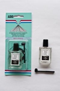 Anti-Static Phono Cartridge Stylus Cleaner Brush and Lubricant Preservative Anti-Static Phono Cartridge Stylus Cleaner Brush and Lubricant Preservative