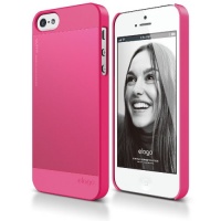 elago S5 Outfit Aluminum and Polycarbonate Dual Case for the iPhone 5 - eco friendly Retail Packaging - Hot Pink elago S5 Outfit Aluminum and Polycarbonate Dual Case for the iPhone 5 - eco friendly Retail Packaging - Hot Pink