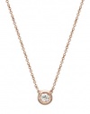 Effy Jewlery Rose Gold Diamond Pendant, .20 TCW
