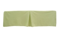 American Baby Company Heavenly Soft Minky Dot Portable/Mini Tailored Crib Skirt, Celery American Baby Company Heavenly Soft Minky Dot Portable/Mini Tailored Crib Skirt, Celery