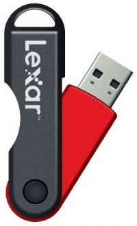 Lexar JumpDrive TwistTurn 4GB USB Flash Drive LJDTT4GBASBNA (Red) Lexar JumpDrive TwistTurn 4GB USB Flash Drive LJDTT4GBASBNA (Red)