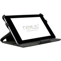 EXOTEK Premium Slim-Fit Folio Cover Case With Multi-Angle Stand For Google Nexus 7 Tablet (With Automatic Sleep/Wake Function) (Black) EXOTEK Premium Slim-Fit Folio Cover Case With Multi-Angle Stand For Google Nexus 7 Tablet (With Automatic Sleep/Wake Function) (Black)