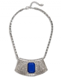 GUESS Silver-Tone Statement Necklace, SILVER GUESS Silver-Tone Statement Necklace, SILVER