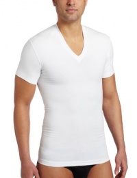 2(x)ist Mens Slimming V-Neck Body Shaper, White, X-Large 2(x)ist Mens Slimming V-Neck Body Shaper, White, X-Large