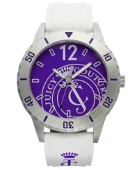 Look positively regal in royal purple. This Taylor collection watch from Juicy Couture flaunts rich color and exact precision. Look positively regal in royal purple. This Taylor collection watch from Juicy Couture flaunts rich color and exact precision.