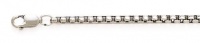 925 Silver Box Chain-2.8mm 18 , 20 or 24 IN 925 Silver Box Chain-2.8mm 18 , 20 or 24 IN