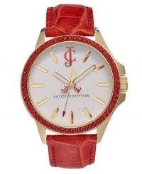 Head out for a fab night with this chic Jetsetter watch from Juicy Couture. Head out for a fab night with this chic Jetsetter watch from Juicy Couture.