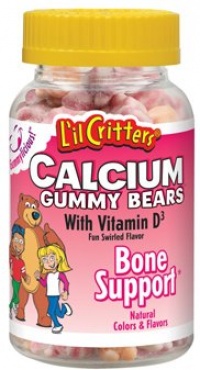 Lil Critters Calcium Gummy Bears With Vit D-200 Bears Lil Critters Calcium Gummy Bears With Vit D-200 Bears