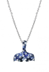 Effy Jewlery Balissima Blue Sapphire Whale Tail Pendant, 1.87 TCW Effy Jewlery Balissima Blue Sapphire Whale Tail Pendant, 1.87 TCW