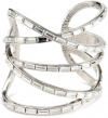 Giuseppe Zanotti Swarovski Crystal Baguette Cuff Bracelet