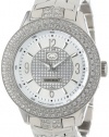 Marc Ecko Men's E16533G1 Silver Iced Watch