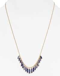 Make your chips count with this delicate necklace from kate spade new york. Crafted of gold-plated metal and accented by glass stations, it's pretty-prismatic. Make your chips count with this delicate necklace from kate spade new york. Crafted of gold-plated metal and accented by glass stations, it's pretty-prismatic.