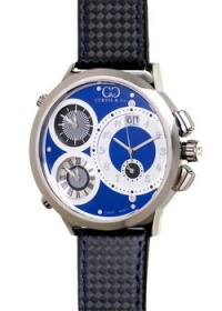 Curtis & Co. Big Time World 57mm Blue Dial Swiss Made Numbered Limited Edition Watch Curtis & Co. Big Time World 57mm Blue Dial Swiss Made Numbered Limited Edition Watch